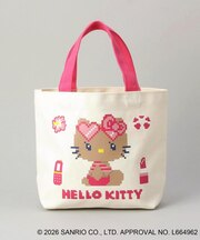日焼けハローキティ DOTミニランチバッグ ビキニ