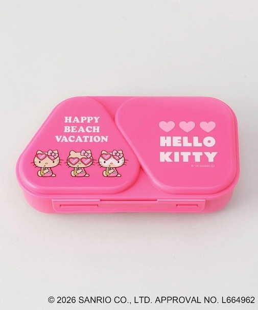 日焼けハローキティ おにぎりランチケース PK