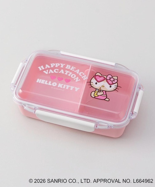 日焼けハローキティ 4点ロックランチボックス  LPK