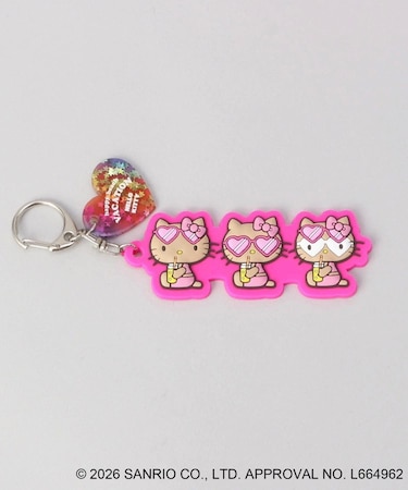 日焼けハローキティ キーリング PK