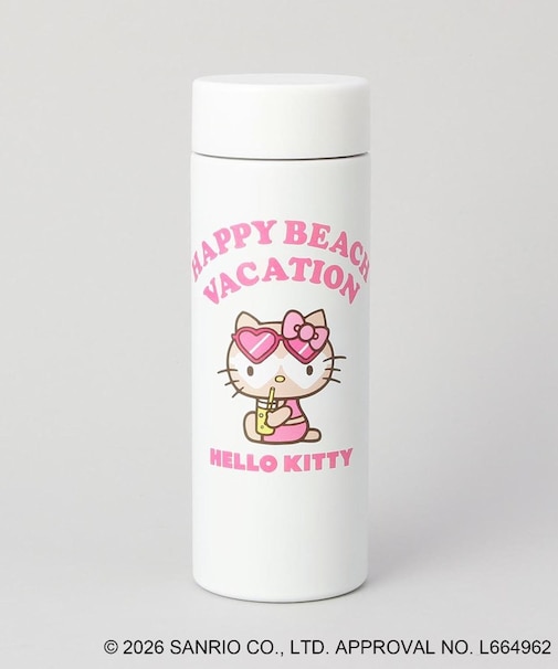 日焼けハローキティ ステンレスボトル WH