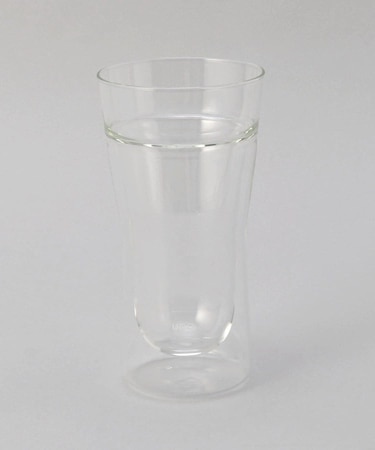 喉越しを楽しむ耐熱ダブルグラス