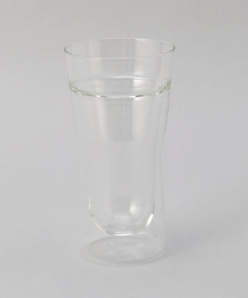 喉越しを楽しむ耐熱ダブルグラス