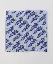 3重ガーゼはんかち ブルーベリー