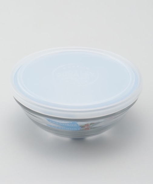 白蓋つきラウンドボウル 0.97L ＜DURALEX  デュラレックス＞