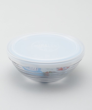 白蓋つきラウンドボウル 0.5L ＜DURALEX  デュラレックス＞