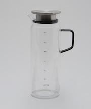 LOG 耐熱ガラスウォータージャグ ハンドル付き 1.4