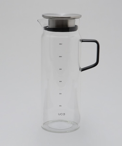 LOG 耐熱ガラスウォータージャグ ハンドル付き 1.4