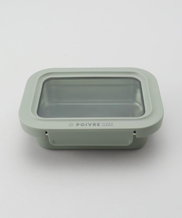 ポワブル ステンレス4点ロックランチコンテナ M GR