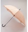 アンブレラ 65cm コーラルベージュ 長傘 ＜Shupatto シュパット＞