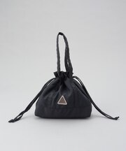 マテリアランチ 保冷巾着M チャコール