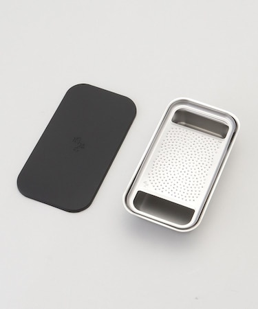 オールステンレスおろし器 極目立て（受け皿付き） ＜関孫六 ＞