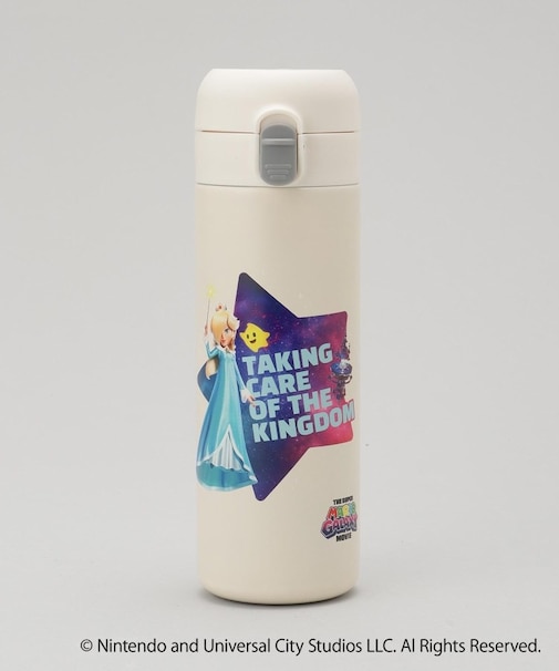 ワンタッチステンレスボトル420ml ロゼッタとチコ ＜Super Mario スーパーマリオ＞