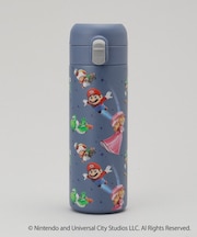 ワンタッチステンレスボトル420ml P-キャラクターズ ＜Super Mario スーパーマリオ＞