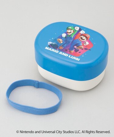 オーバルランチボックス マリオとルイージ ＜Super Mario スーパーマリオ＞