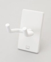 角度調節ドライヤーホルダー 石こうボード壁対応 WH 山崎実業 ＜tower  タワー＞