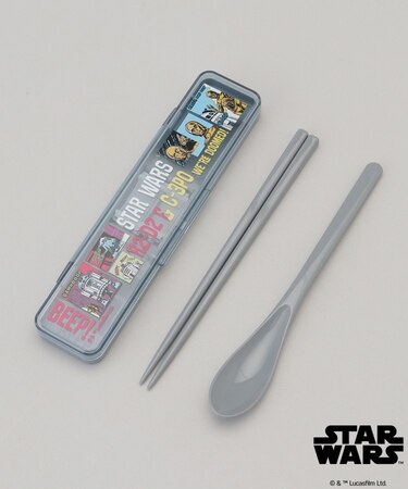 音の鳴らないコンビセット ハシ18cm R2-D2&C-3PO ＜STAR WARS スター・ウォーズ ＞