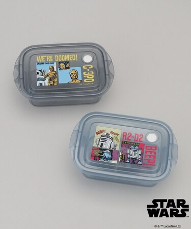 シールボックス500ml 2P R2-D2&C-3PO ＜STAR WARS スター・ウォーズ ＞