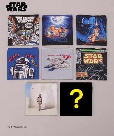 ブラインドスクエアポーチ 単品 8種 ＜STAR WARS スター・ウォーズ ＞