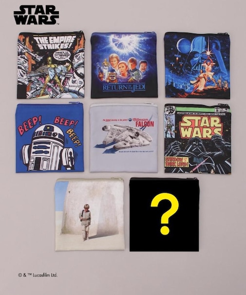 ブラインドスクエアポーチ 単品 8種 ＜STAR WARS スター・ウォーズ ＞