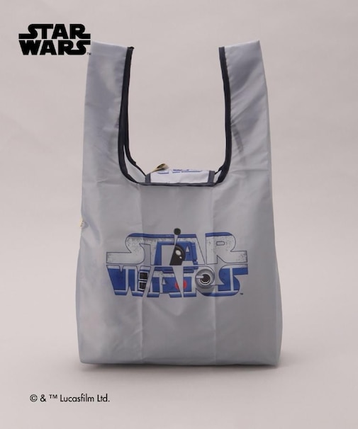 エコバッグS R2-D2 ロゴ GY ＜STAR WARS スター・ウォーズ ＞