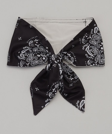 PAISLEY クールスカーフ BK