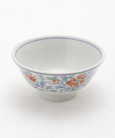 五彩牡丹 スープ碗