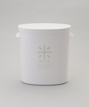 RICE お米袋のままストック5kg用 ホワイト