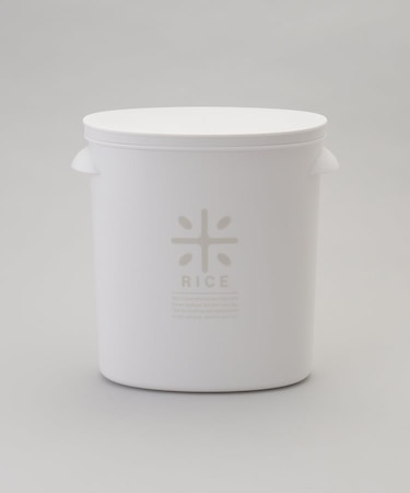 RICE お米袋のままストック5kg用 ホワイト