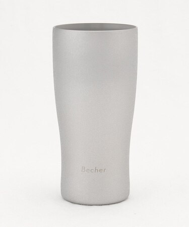 セラミックピルスナータンブラー Becher Silver