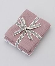100% COTTON キッチンクロス ワッフル2枚セット PK ＜212Kオリジナル＞