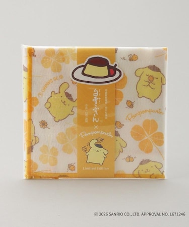 白雪友禅ふきん ポムポムプリン