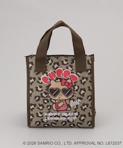 日焼けハローキティ 三角マチ保冷バッグ LEOPARD BR