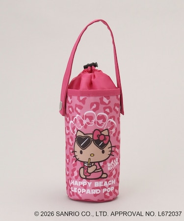 日焼けハローキティ ボトルホルダー LEOPARD PK