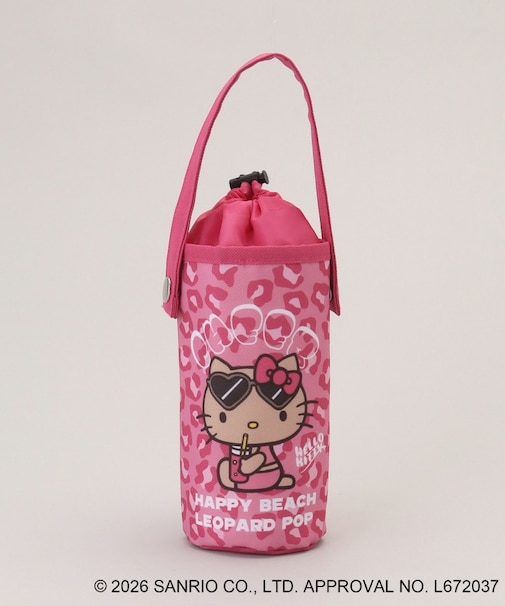 日焼けハローキティ ボトルホルダー LEOPARD PK