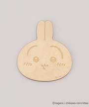 木製コースター うさぎ ＜ちいかわ＞