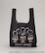 日焼けハローキティ エコバッグ LEOPARD BK