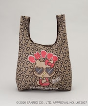 日焼けハローキティ エコバッグ LEOPARD BR