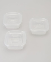 水も匂いも漏れない保存容器ギュッと密閉くん 1200ml×3個