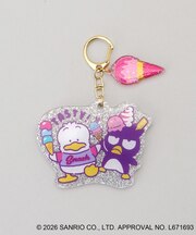 ミラー付きキーリング シルバー HAPIDANBUI <Sanrio サンリオ>
