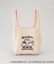 エコバッグM刺繍 HELLO KITTY <Sanrio サンリオ>