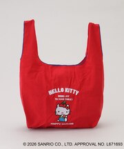 エコバッグS刺繍 HELLO KITTY <Sanrio サンリオ>