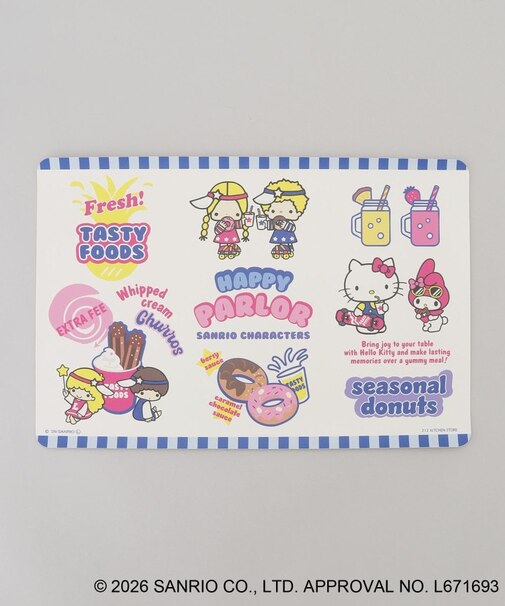 ランチョンマット SANRIO CHARACTERS ＜Sanrio サンリオ＞