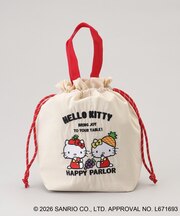 保冷巾着ランチバッグ HELLO KITTY <Sanrio サンリオ>