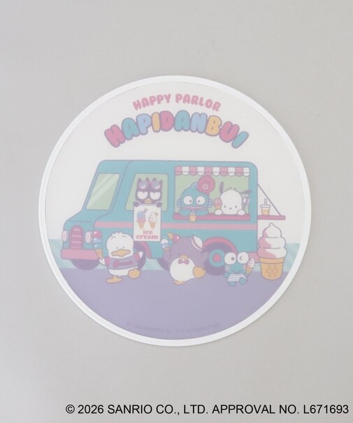 ラウンドカッテイングボード HAPIDANBUI ＜Sanrio サンリオ＞