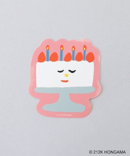 ダイカットステッカー CAKE ＜HONGAMA ホンガマ＞