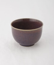 ケイプ 煎茶碗 レーズンブラウン