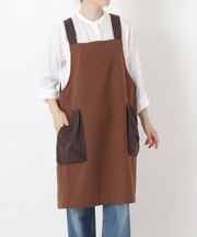 AP レガッタ リサイクルコットン ブラウン×ダークブラウン
