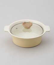 アルモンデ IH対応卓上鍋18cm イエロー