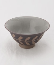 廻し木の葉 茶碗 DBR